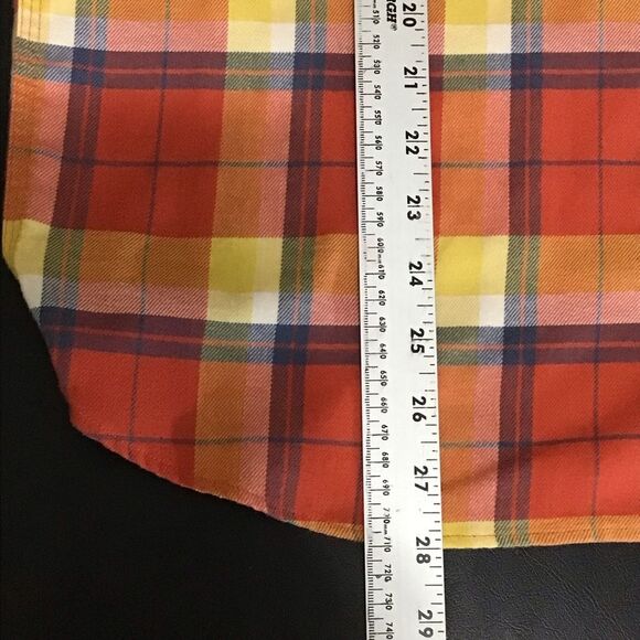 L.L. Bean‎ Men's Traditional Fit BeanFlex All Season Plaid Flannel Shirt M Reg - Picture 6 of 8